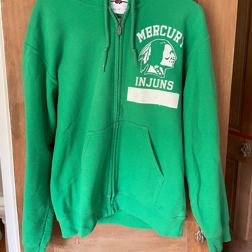 Rare Mercury Injuns Zipped-Hoodie from the film Young Adult